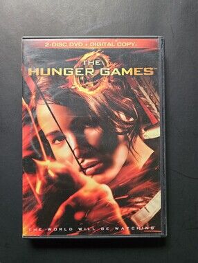 The Hunger Games DVD (2012) Jennifer Lawrence, Woody Harrelson, Stanley Tucci